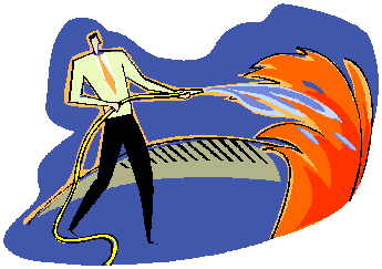 clip art of firefighter